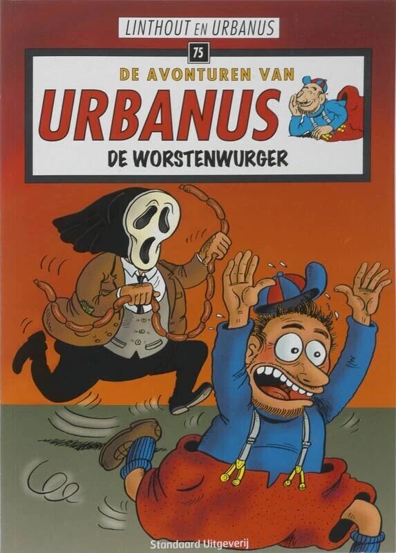 De worstenwurger – Urbanus – boek cover