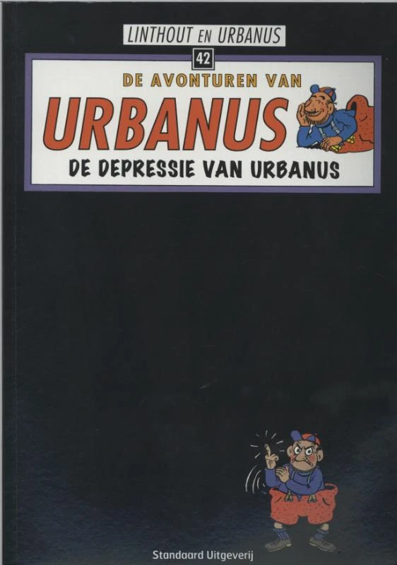 De Depressie van Urbanus – Urbanus – boek cover