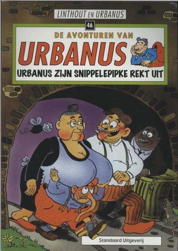 Urbanus zijn snippelepipke rekt uit – Urbanus – boek cover