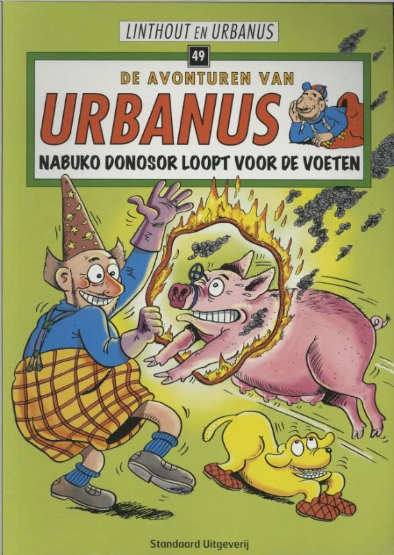 Nabuko Donosor loopt voor de voeten – Urbanus – boek cover