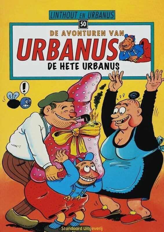 De hete Urbanus – Willy Linthout – boek cover