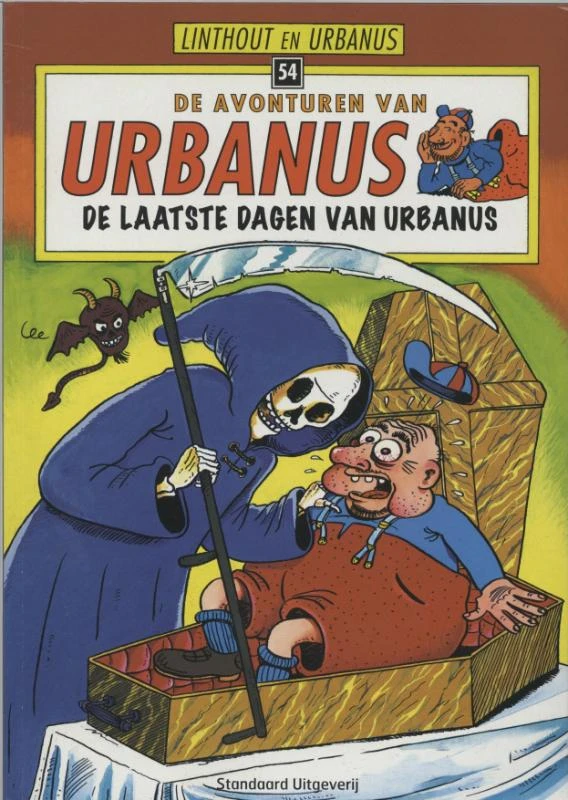 De Laatste Dagen van Urbanus – Urbanus – boek cover
