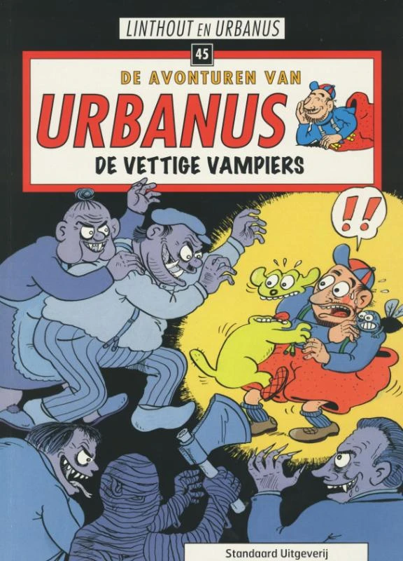 De Vettige Vampiers – Urbanus – boek cover