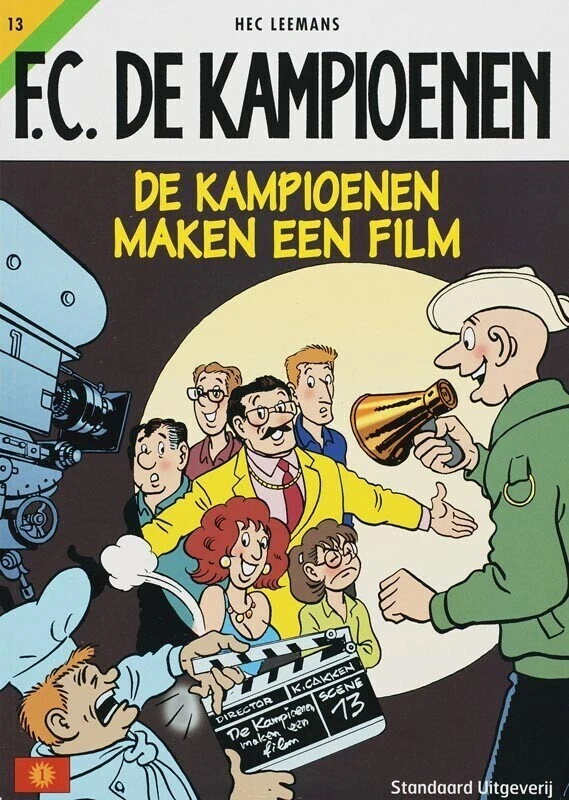 De kampioenen maken een film – Hec Leemans – boek cover