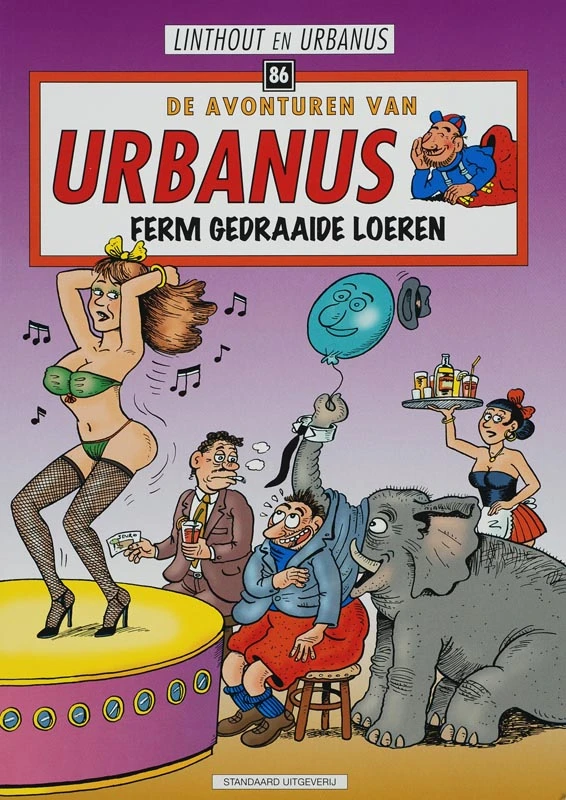 Ferm gedraaide loeren – Willy Linthout – boek cover