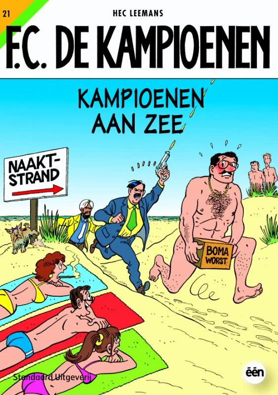 Kampioenen aan zee – Hec Leemans – boek cover