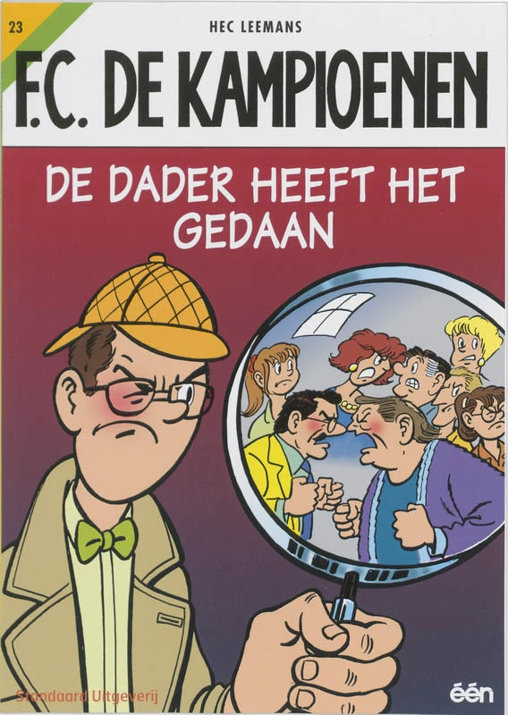 De dader heeft het gedaan – Hec Leemans – boek cover