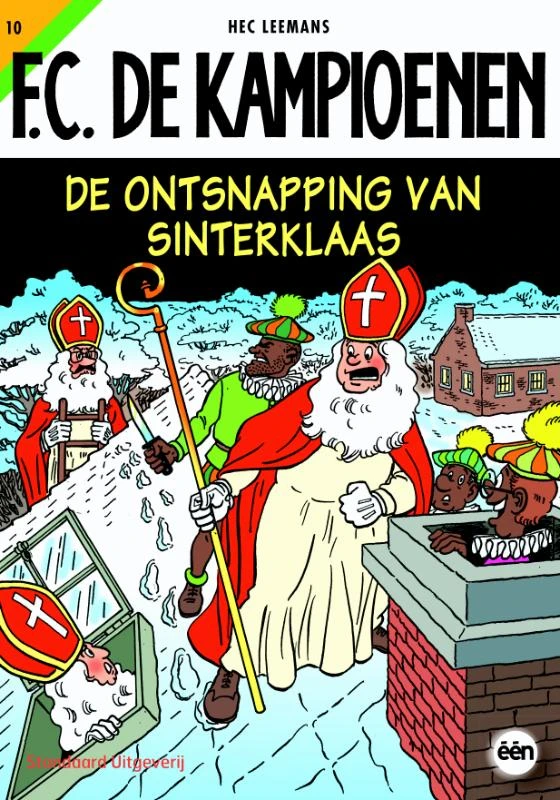 De ontsnapping van Sinterklaas – Hec Leemans – boek cover
