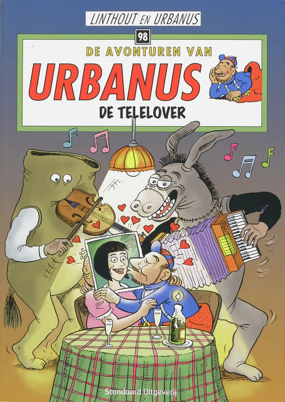 De telelover – Urbanus – boek cover