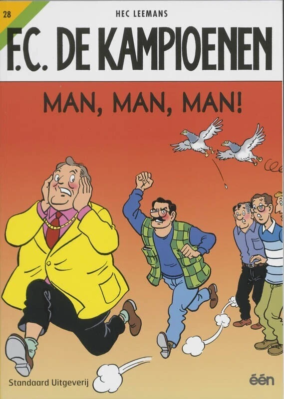Man, man, man! – Hec Leemans – boek cover