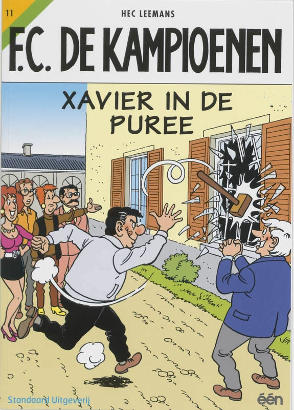Xavier in de puree – Hec Leemans – boek cover