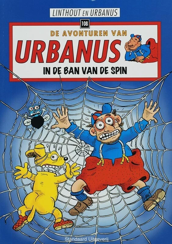 In de ban van de spin – Willy Linthout – boek cover