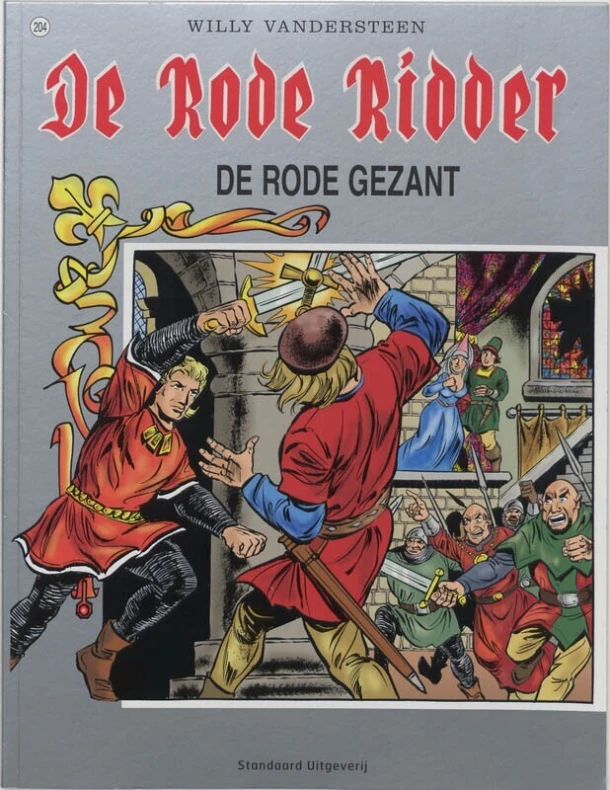 De rode gezant – Willy Vandersteen – boek cover