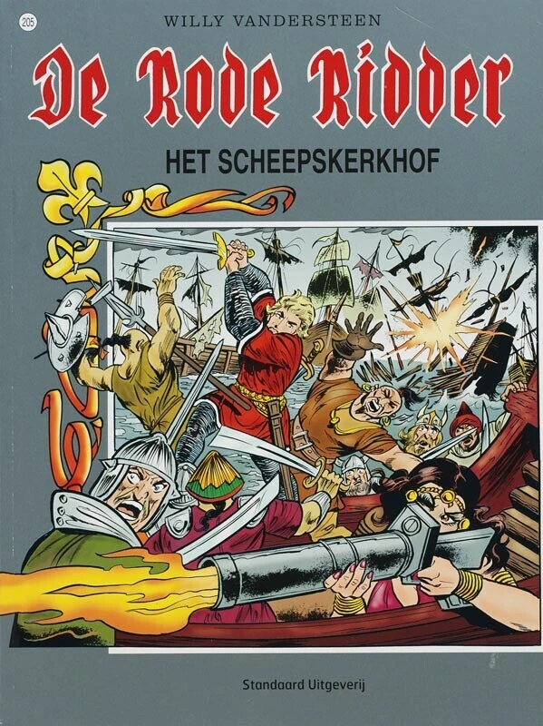 Het scheepskerkhof – Willy Vandersteen – boek cover