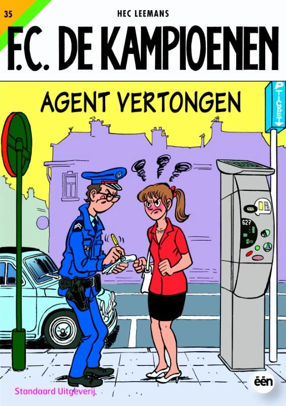 Agent Vertongen – Hec Leemans – boek cover