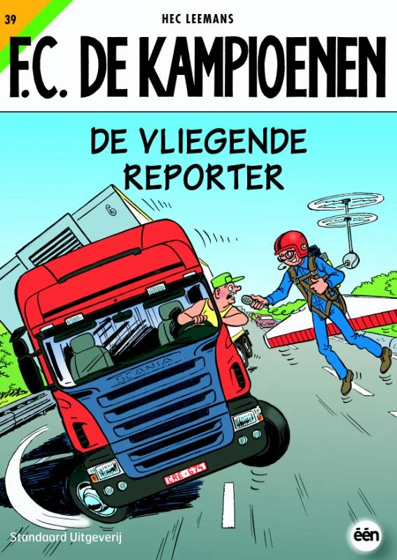 De vliegende reporter – Hec Leemans – boek cover