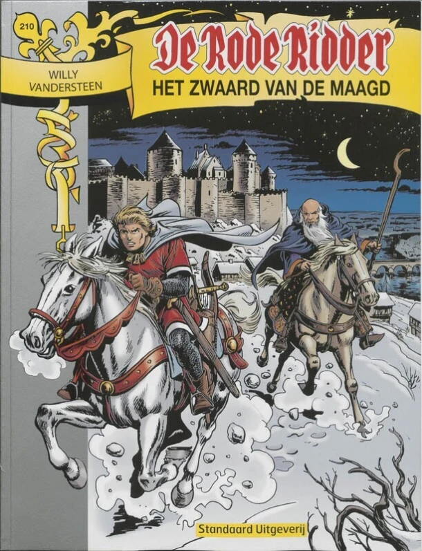 Het zwaard van de maagd – Willy Vandersteen – boek cover