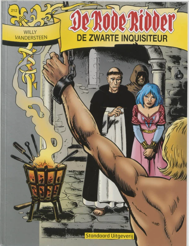 De zwarte inquisiteur – Willy Vandersteen – boek cover