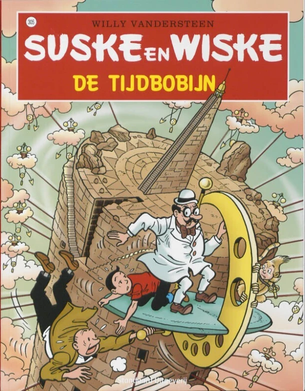 De tijdbobijn – Willy Vandersteen – boek cover