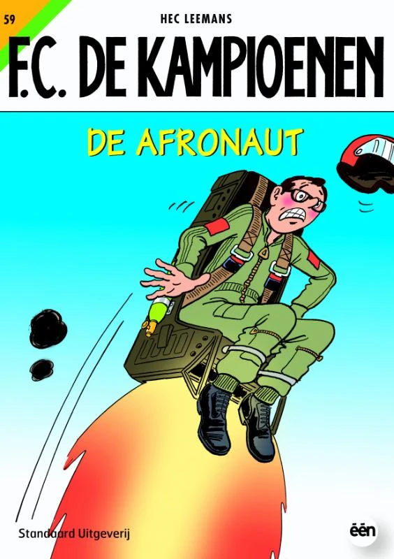 De afronaut – Hec Leemans – boek cover