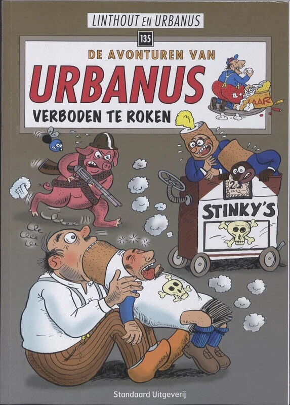 Verboden te roken – Urbanus – boek cover