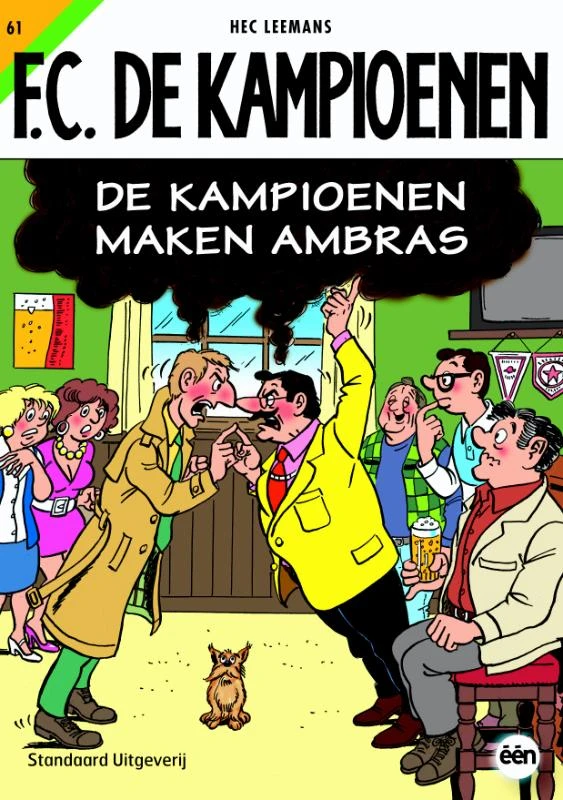 De Kampioenen maken ambras – Hec Leemans – boek cover