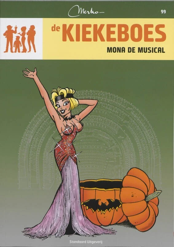Mona, de musical – Merho – boek cover