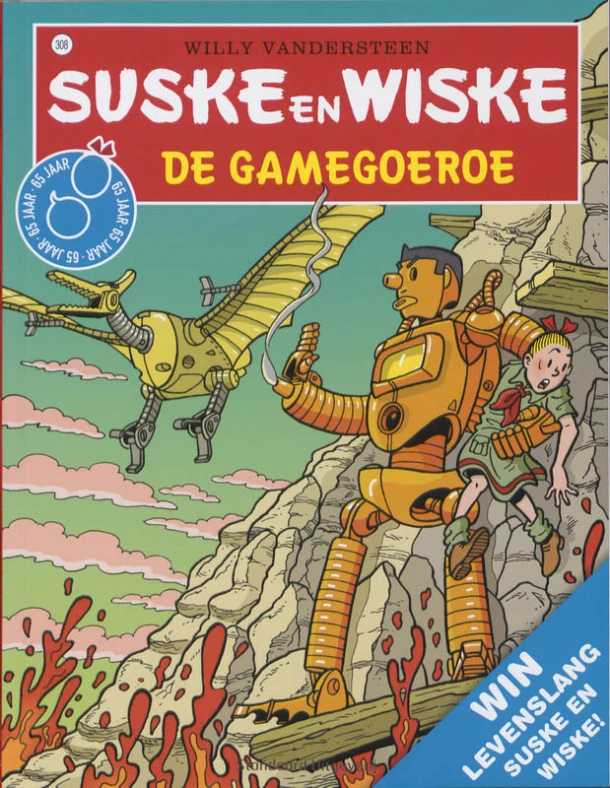 De gamegoeroe – Willy Vandersteen – boek cover