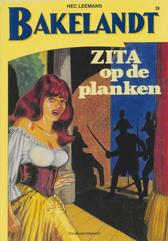 Zita op de planken – Hec Leemans – boek cover