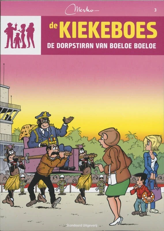 De dorpstiran van Boeloe Boeloe – Merho – boek cover