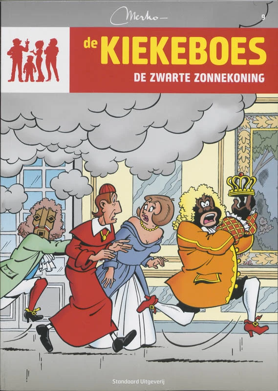 De zwarte zonnekoning ā Merho ā boek cover