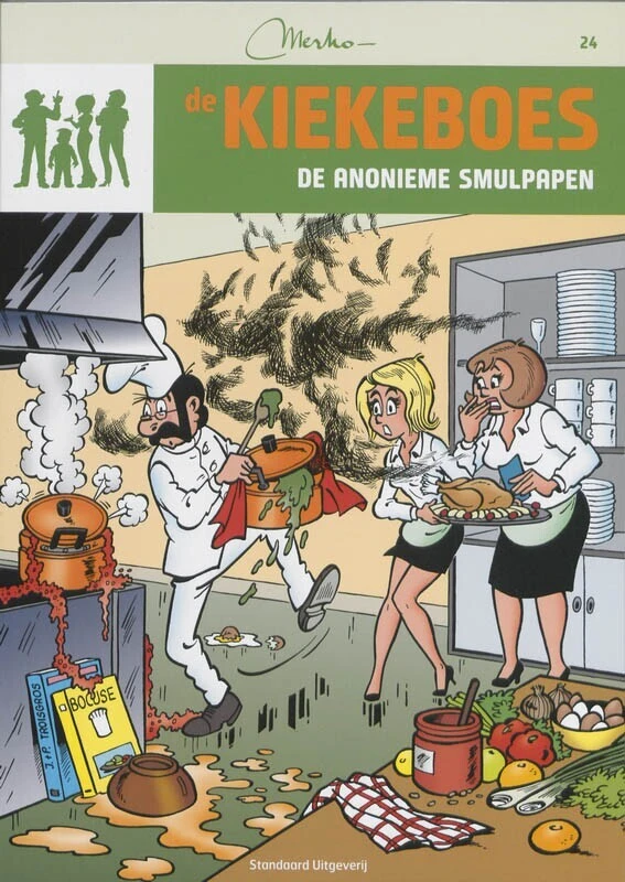 De anonieme smulpapen – Merho – boek cover