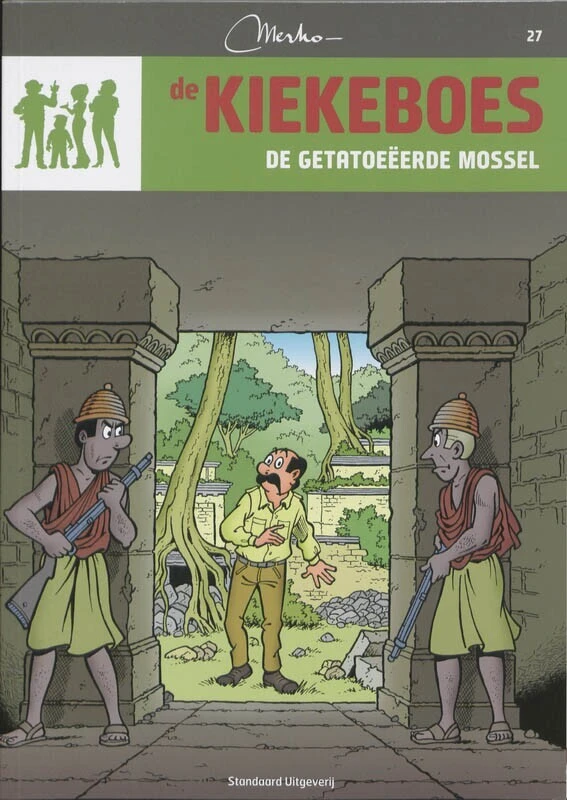 De getatoeĆ«erde mossel ā Merho ā boek cover