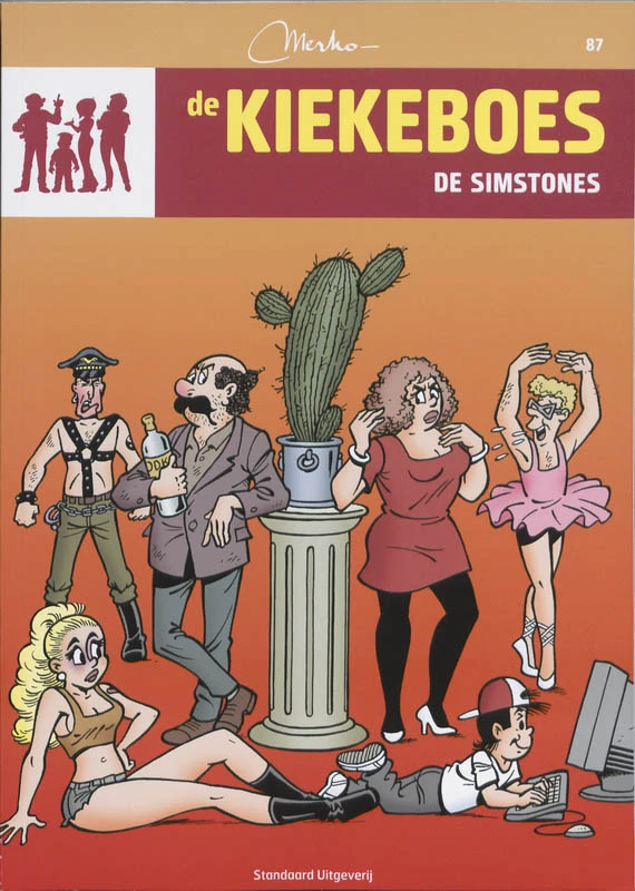 De Simstones – Merho – boek cover