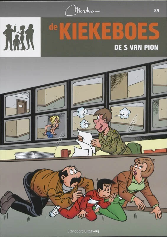 De S van pion – Merho – boek cover
