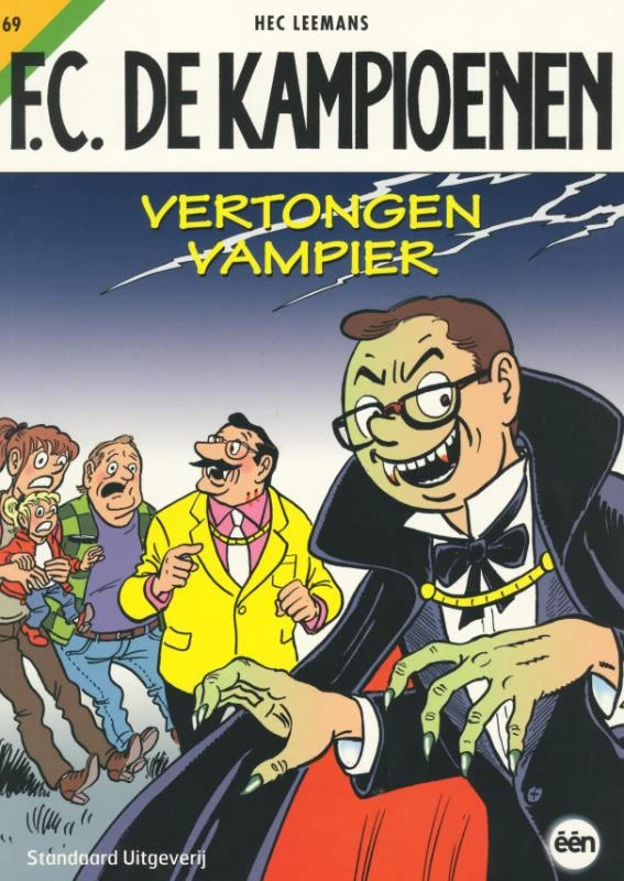 Vertongen vampier – Hec Leemans – boek cover