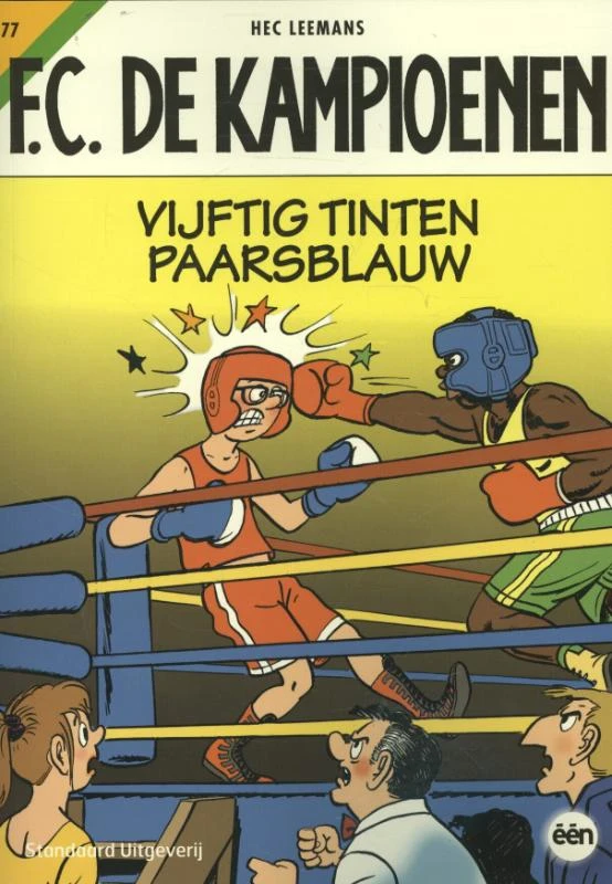 Vijftig tinten paarsblauw – Hec Leemans – boek cover