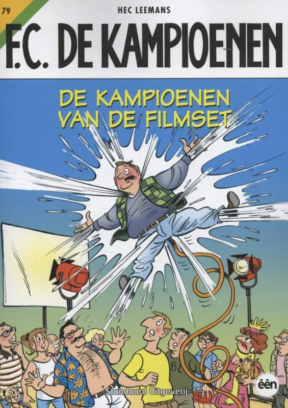 De kampioenen van de filmset – Hec Leemans – boek cover