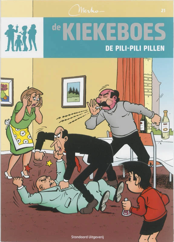 De pili-pili pillen – Merho – boek cover