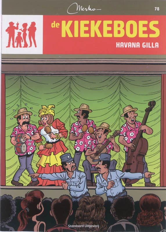 De Kiekeboes Havana gilla – Merho – boek cover