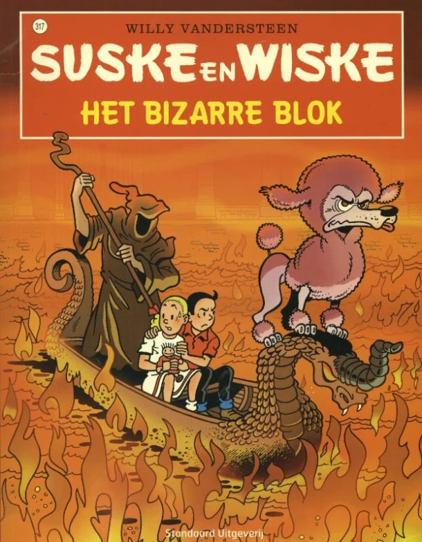 Het bizarre blok – Willy Vandersteen – boek cover