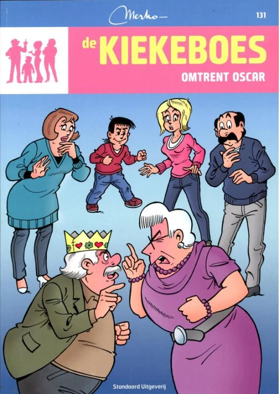 De Kiekeboes Omtrent Oscar – Merho – boek cover