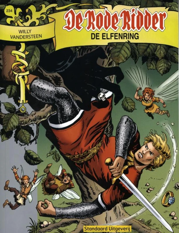 De elfenring – Willy Vandersteen – boek cover