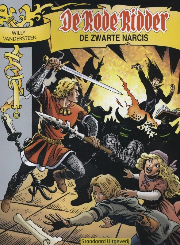 De zwarte Narcis – Willy Vandersteen – boek cover
