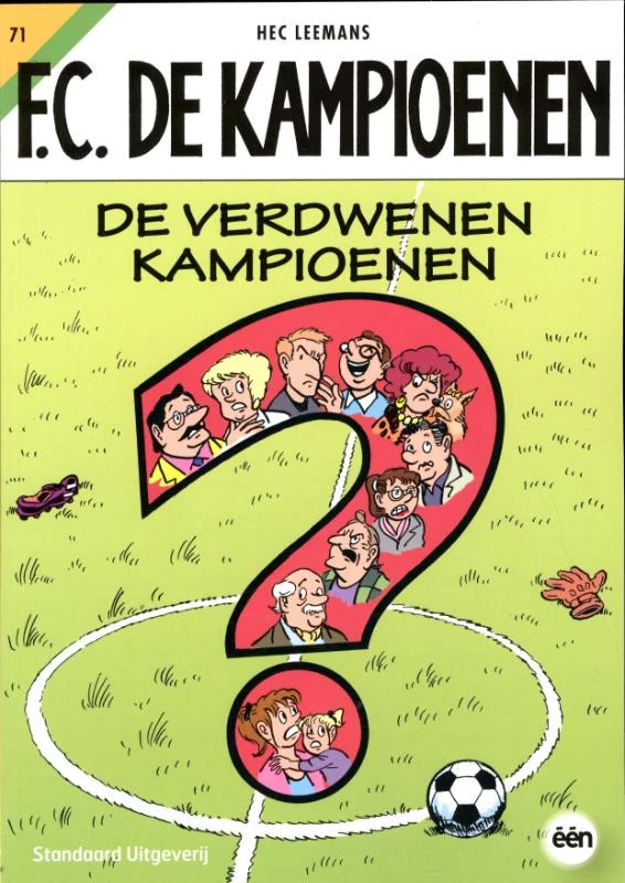 De verdwenen kampioenen – Hec Leemans – boek cover