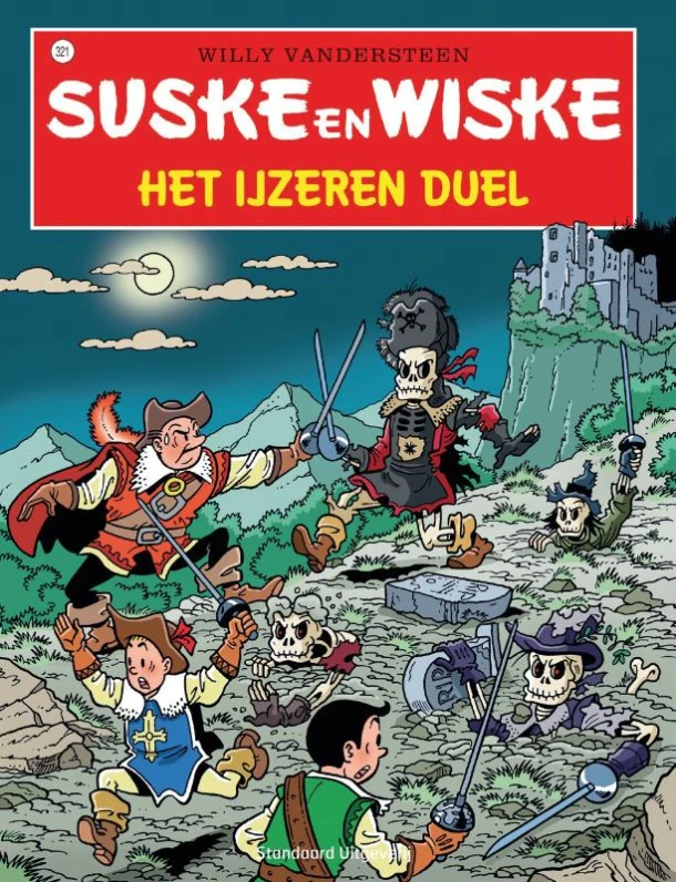 Het ijzeren duel – Willy Vandersteen – boek cover