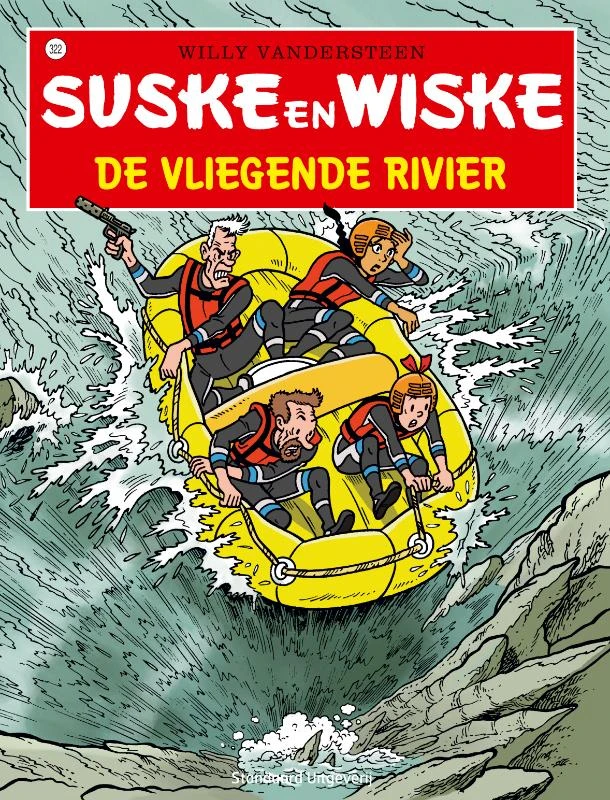 De vliegende rivier – Willy Vandersteen – boek cover