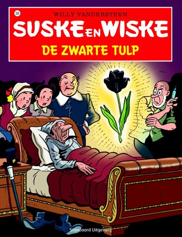 De zwarte tulp – Willy Vandersteen – boek cover