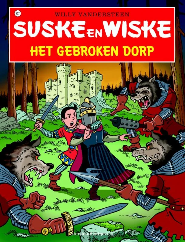 Het gebroken dorp – Willy Vandersteen – boek cover