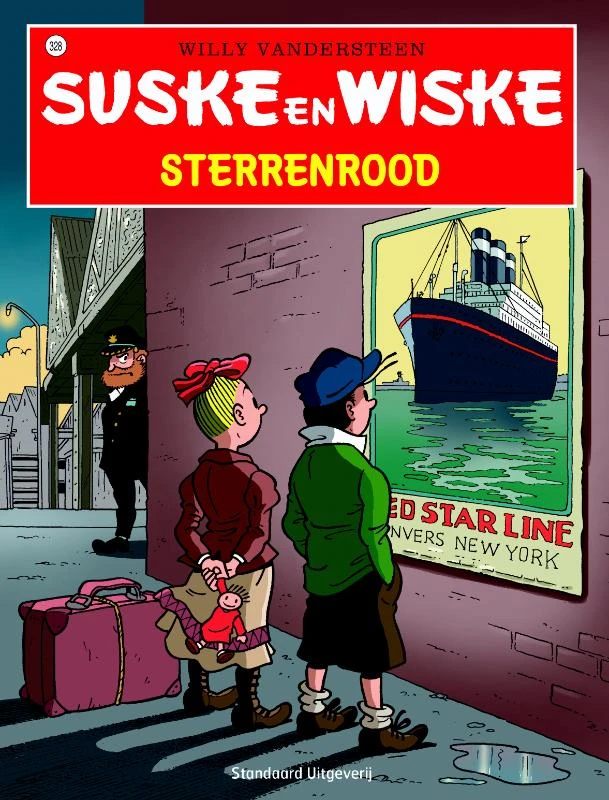 Sterrenrood – Willy Vandersteen – boek cover